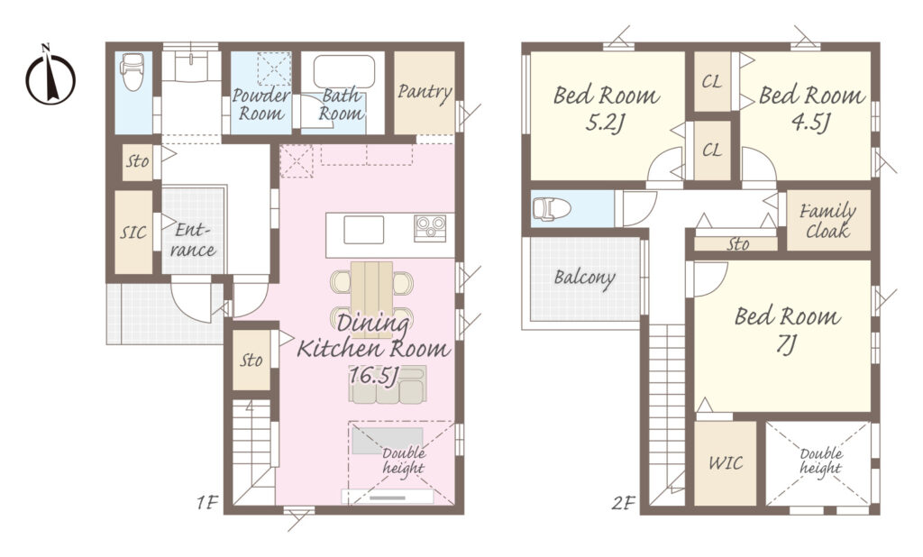 【平塚市豊田小嶺】デザイナーズ建売住宅　-自然と片付く、心がほどける家-